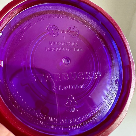 Starbucks 24oz Tumbler Venti Purple Dome - Picture 7 of 8
